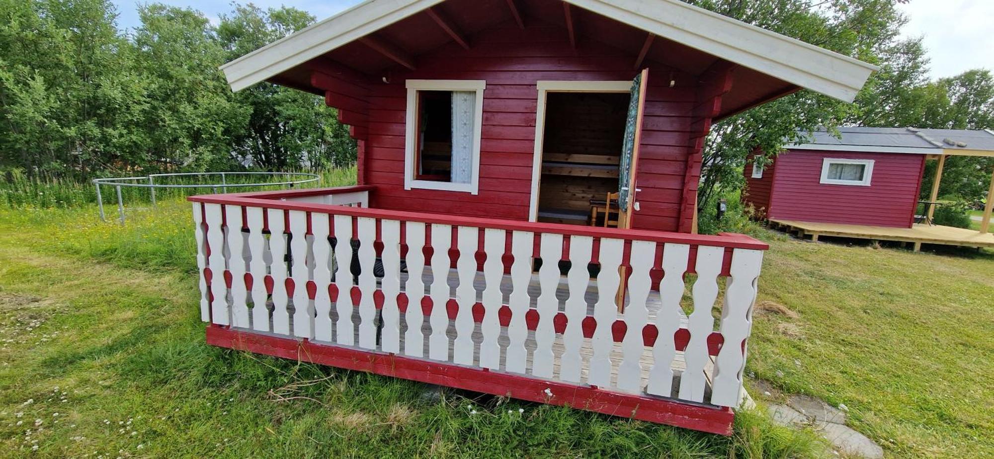 Bungalaven Lodge As Børselv Buitenkant foto