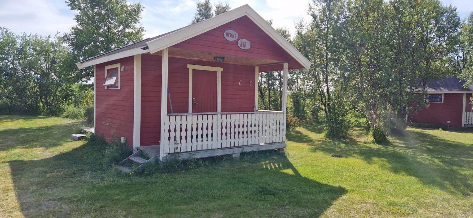 Bungalaven Lodge As Børselv Buitenkant foto