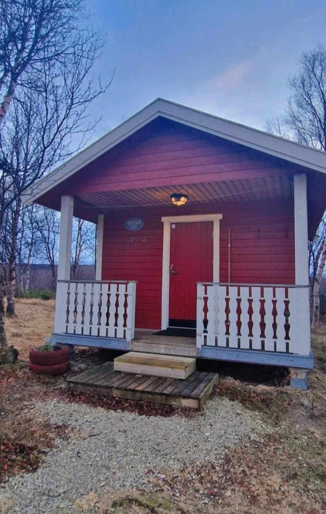 Bungalaven Lodge As Børselv Buitenkant foto