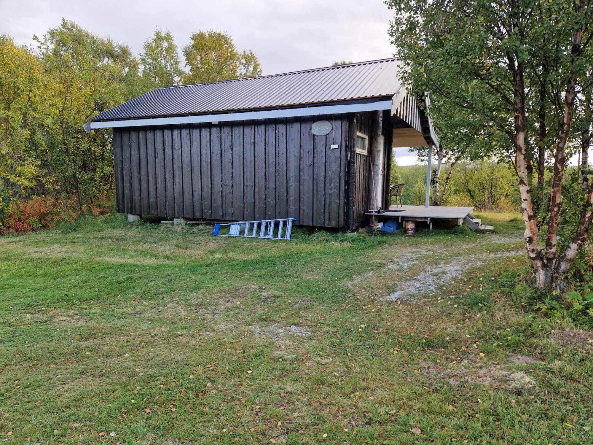 Bungalaven Lodge As Børselv Buitenkant foto