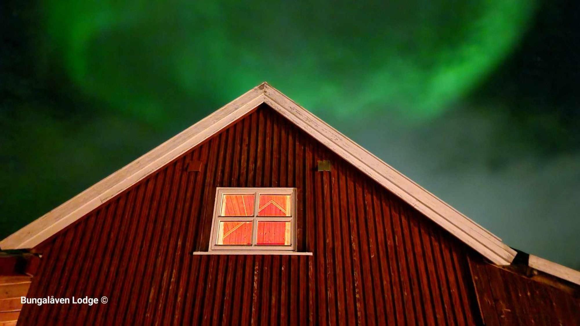 Bungalaven Lodge As Børselv Buitenkant foto